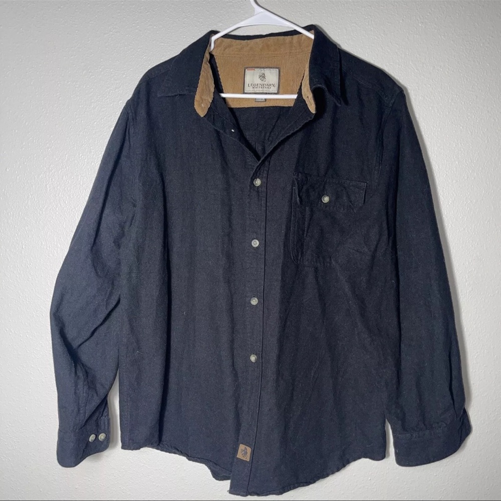 Like New Legendary Whitetails Black Shirt Jacket
